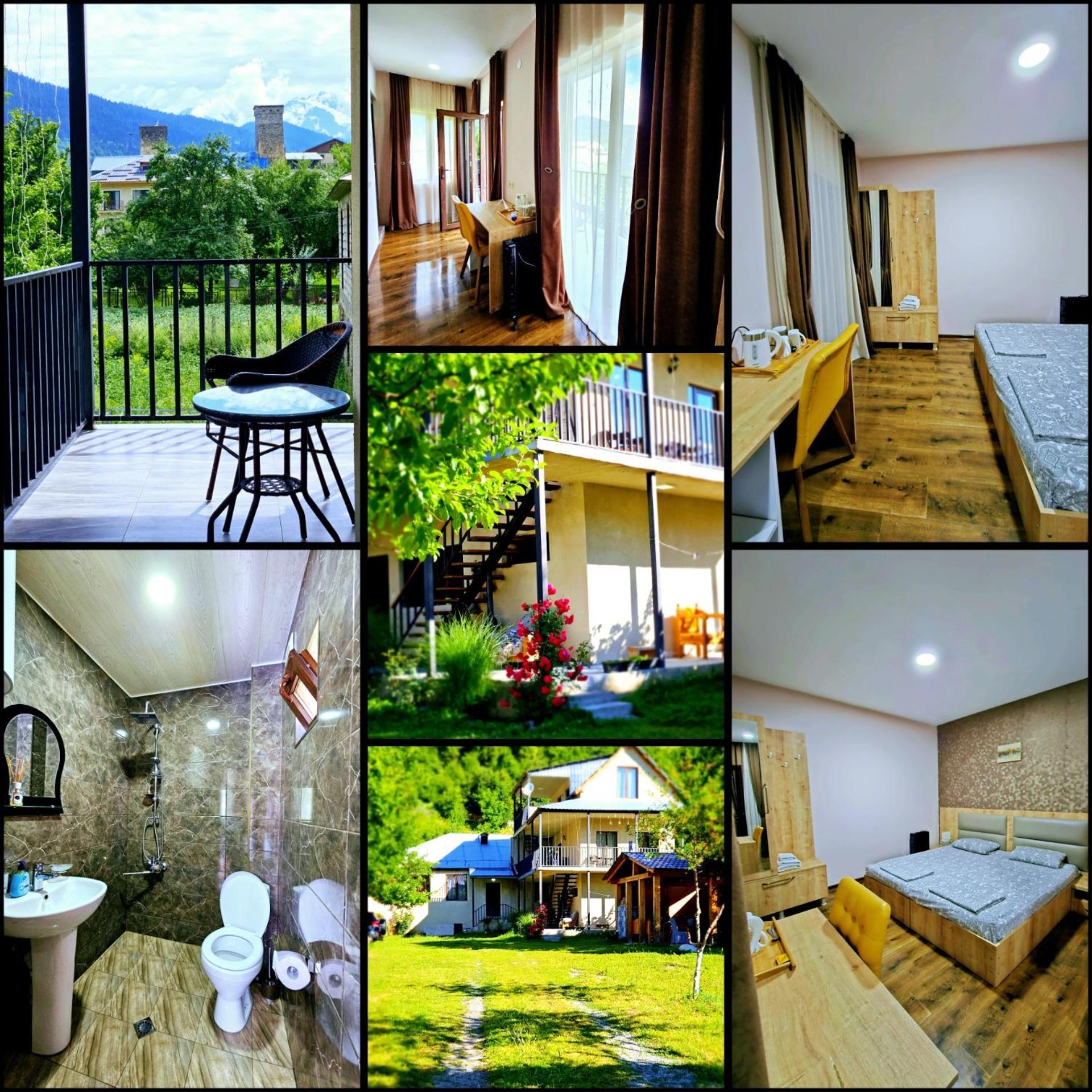 House B&B Местия Экстерьер фото